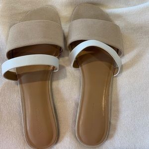 Banana Republic slides, size 9